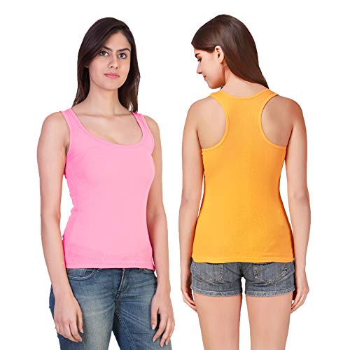 Image of Camisole Tank Top Vest Racerback Sando Camis for Women, Girls (Pack of 2)
