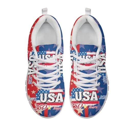 Image of GIFTPUZZ Mens Lace Up Athletic Trainers Running Sneakers Wedge Breathable Gym Lightweight Sports Tennis Shoes