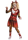 Girls Zombie Cheerleader Costume Zombie Costume for girls Medium