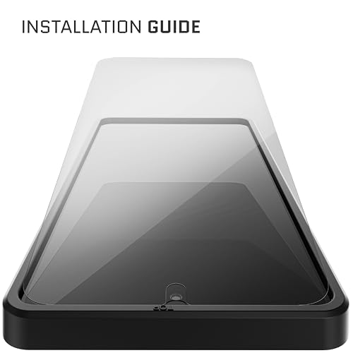 Image of Ghostek Screen Protector for Galaxy S24, Full Coverage Tempered Glass Film, 9H Hardness, Easy Installation, HD Clear Glass Protector Designed for 2024 Samsung S24 (6.2-Inch, Privacy)