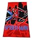 Theonoi Kinder Handtuch Badetuch Strandtuch Duschtuch für Mädchen und Jungen 100% Baumwolle 70x140 cm (Spiderman)