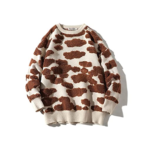 (Wool) Sweater Fashion Sweater Men Knited Sweaters Vintage Men Harajuku Clothes M-2XL Sweater(A,M)