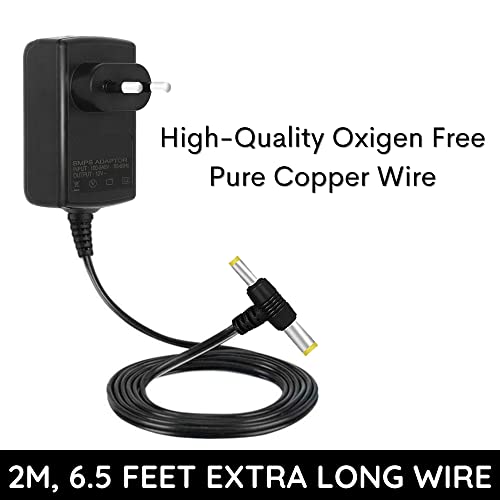 FEDUS 12V 2AMP DC Power Adapter, Powers Supply, SMPS for LCD Monitor, TV, LED Strip, CCTV, 12 Volt Power Adapter,AC Input 100-240V Dc Output 12... - Image 6