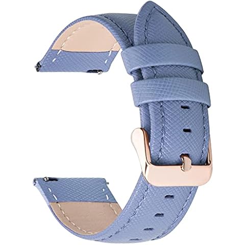 Fullmosa 20mm Leather Watch Band Cover