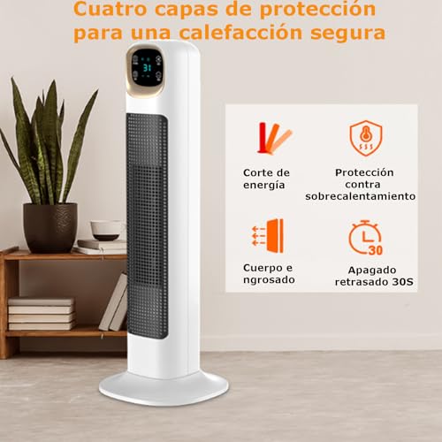 Climatización, Home calefactor electrico Marca LONEASY (3)
