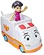 Disney Junior Firebuds, Violet and Axl, Actionfigur und Krankenwagen Spielzeug mit interaktiver Augenbewegung, Kinderspielzeug für Jungen und Mädchen ab 3 Jahren