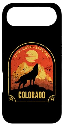 Colorado Live Love Explore Howling Wolf AeB[NfUC X}zP[X iPhone Air p