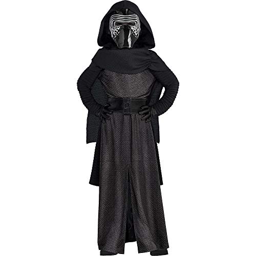 Costumes USA Star Wars 7: The Force Awakens Kylo Ren Costume Deluxe for Boys, Size Medium, Includes Robe, Mask, and More