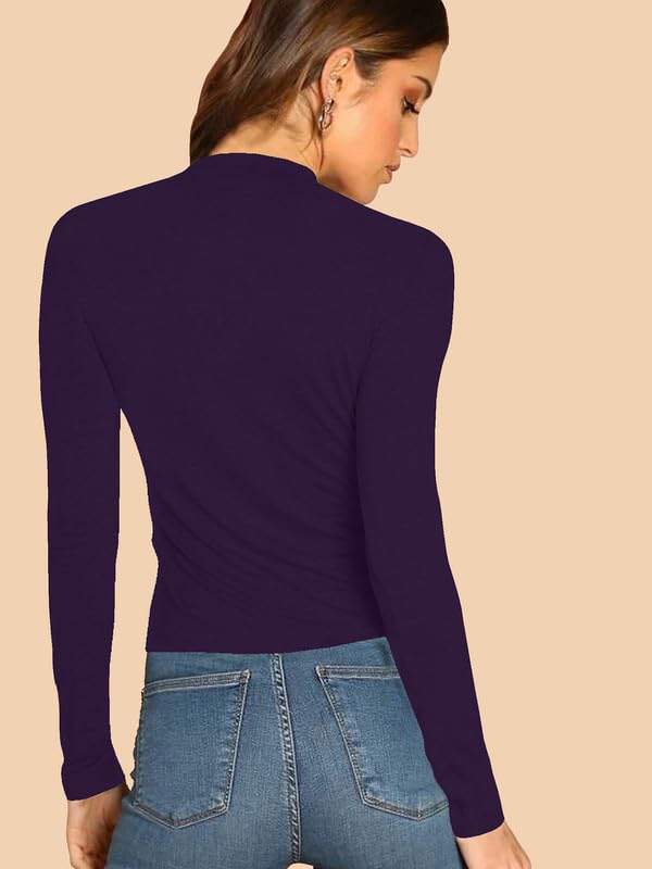 Image of Dream Beauty Fashion Women's Casual Round Neck Long Sleeves Stylish Top, 23 inch inches (Top Empire-06)