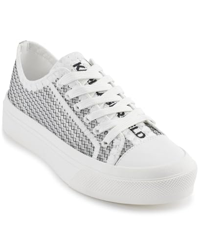 KARL LAGERFELD Women's Cushioned Insole Everyday Giddeon-Lace Up ...