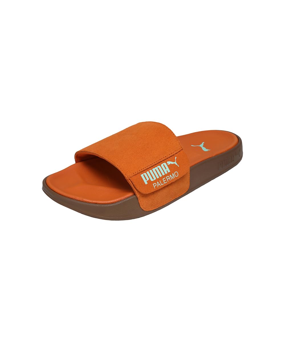 Puma Unisex Orange Leadcat 2.0 Comfortable Versatile Slide Sandals Footwear 399041-11 Cm