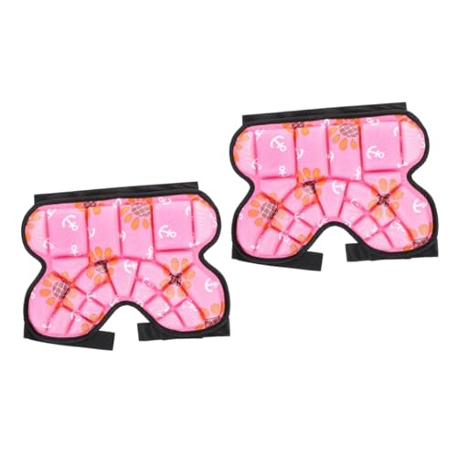 Kisangel 2pcs Protective Boys and Girls Skiing Pants Hip Pad for Skating Breathable Snow Gear