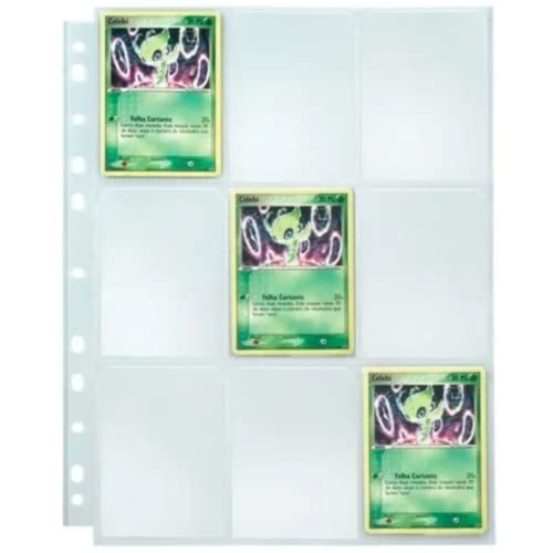 Álbum Pokémon Pasta Fichário BREAK POINT + 10 folhas plásticas de 9 bolsos YES