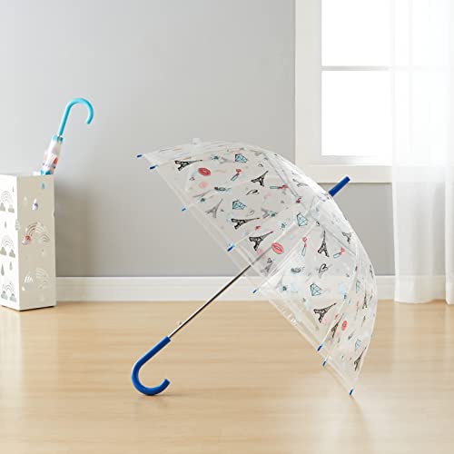 Amazon Basics Clear Round Bubble Umbrella, 34.5 Inch, Stars #TOP5