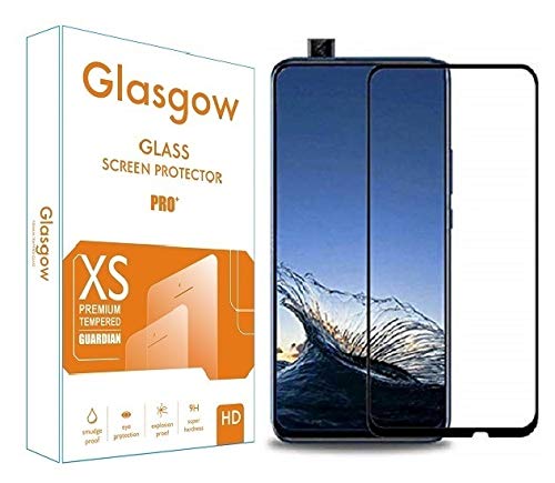Glasgow Screen Protector for Huawei Y9 Prime 2019 [Tempered Glass Guard with Edge to Edge Protection] [Gorilla] [Full Coverage] Easy Installation [Anti FingerPrint] - Black (B07WWDYG7K) Amazon Price History, Amazon Price Tracker