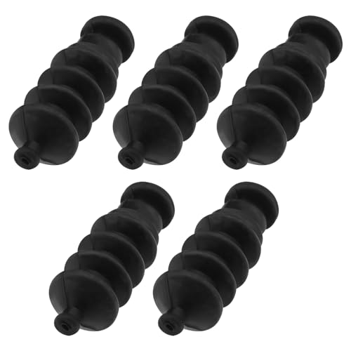 eMagTech 5pcs Protection de Soufflet de Joint en Caoutchouc Tige de Poussée Étanche Remplacement pour Bateau Électrique RC Bateau Électrique sans Brosse...
