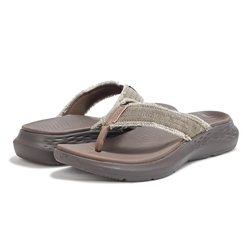 Image of Skechers Men's Parson Sd - Gino | Casual, Relaxed Fit, Luxe Foam, Vegan, Canvas Upper