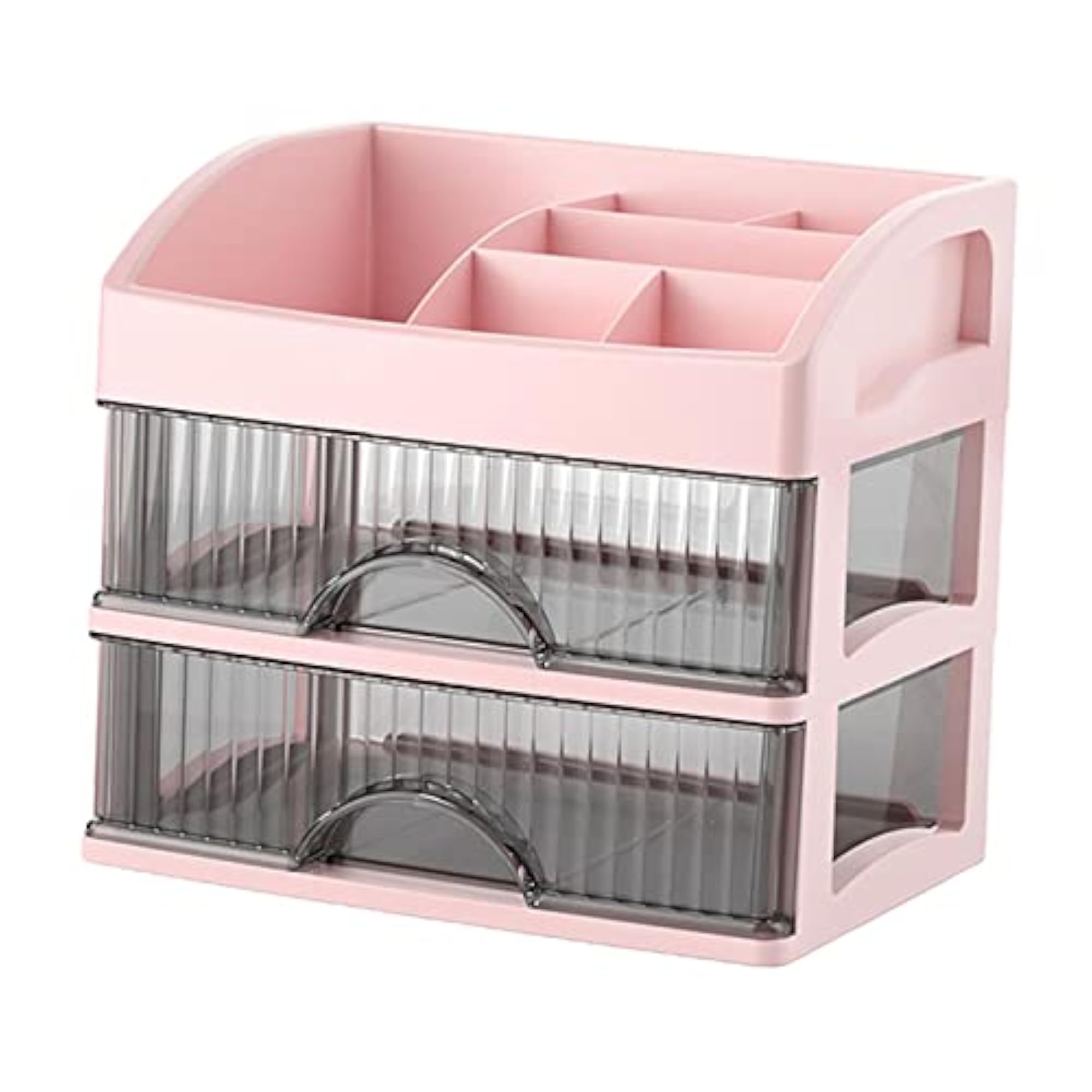 Cosmetic Display Cases with Clear Drawers Desktop Organizer