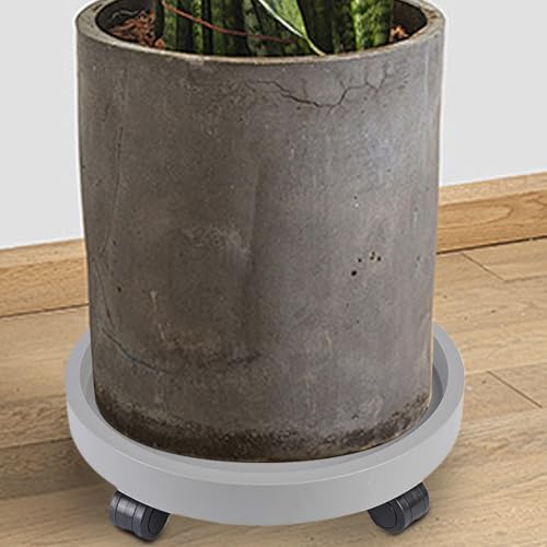 Déplacement de robuste pot de fleur sans effort avec plateau mobile - 3