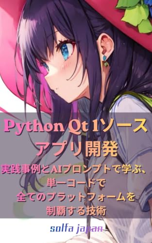 Python Qt One Source App Development: Mastering All Platforms with a Single Codebase through Practical Examples and AI Prompts (Japanese Edition)