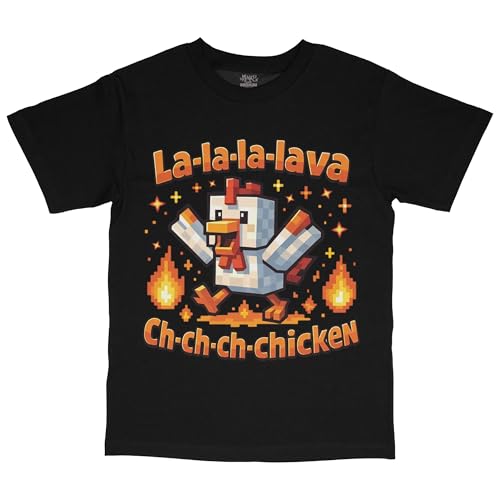 Jockey Chicken Zombie Baby Movie T-Shirt (US Alpha Small XX-Large Regular Regular Lava Chicken)