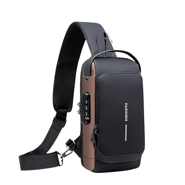 drumstone (𝐒𝐩𝐞𝐜𝐢𝐚𝐥 𝟏𝟓 𝐘𝐞𝐚𝐫𝐬 𝐖𝐚𝐫𝐫𝐚𝐧𝐭𝐲 Shoulder & Crossbody Travel Sling Bag with USB Charging Port & Security Code Lock, Anti-Theft Messenger Backpack-picture-28