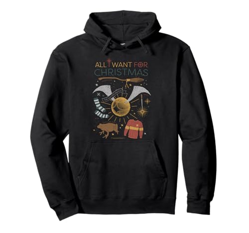 Weihnachten Harry Potter All I Want For Christmas Pullover Hoodie