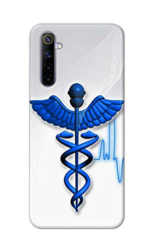 Image of Printed Hard Back Cover Case for Realme 6 Pro Back Cover (Medical Doctor) -1803