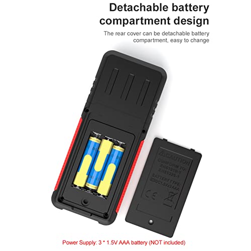 Xixian Ht607 Digital Hygrometer Handheld Temperature & Humidty Meter Thermo-Hygrometer Lcd Thermometer Hygrometer Psychrometer Wet Bulb Dew Point Temperature Humidity Detector With Max/Min/Data #TOP5