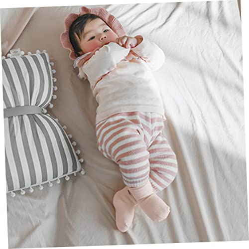 TENDYCOCO 3 Pair Boy Socks Slippers Turn Cuff Sock Cotton Socks for Boys Anti Slip Slipper Socks Stretch Socks2