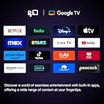 FPD 43-inch Smart TV Google TV 1080p Full HD with Google Play and Chromecast Built-in, HDR 10, Dolby Audio, Voice Remote, Stream Live TV(Palette-Series, CG43-P3, 2024 Model) - Image 4