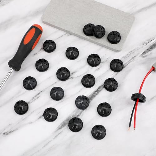 Connecteur de câble plastique pour sécuriser les fils de 0,9 cm dans une boîte électrique