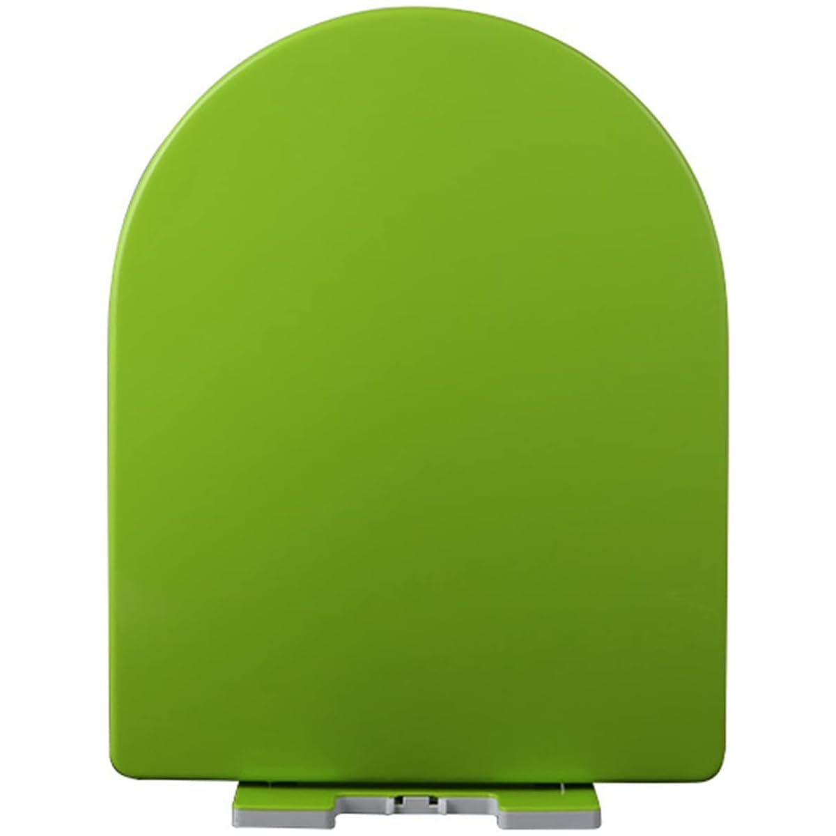 Ldhsjh Green Extended U-Shaped Toilet Seat, Robust Pp Material, Quiet Close No-Slam Lid, Easy Install Clean, Vibrant, Adjustable, Lightweight, Portable, User-Friendly, Compact, Elongated, Durable, Slow
