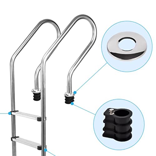 Image of Meri Shopp 1 Pair Pool Ladder Anchor Pedal Accessory Durable Plastic for Swimming Pool | Indoor Games