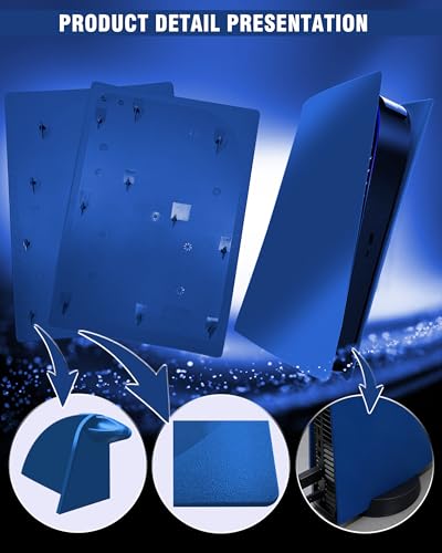 Plaques pour accessoires PS5 Joso coque anti-rayures pour console digitale - 6