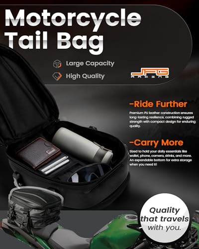 Bolsa para moto 12L doble uso universal asiento casco miniatura 2