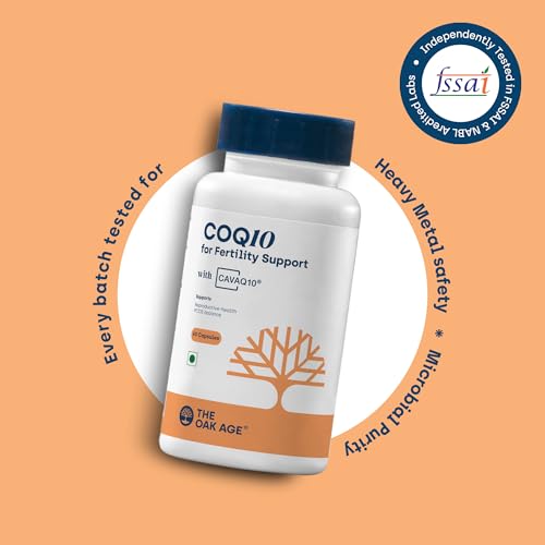 Image of Premium CoQ10 Supplement for Fertility Support- 18x Better Absorption - Supports Egg Quality, Sperm Health & Mitochondrial Function - 60 Capsules
