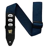 【正規品】 ERNIE BALL 4236 ギターストラップ ネイビー PICKHOLDER STRAP NAVY ピックホルダー付ストラップ
