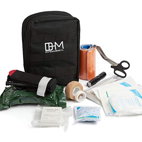 D & H Medical Survival (IFAK) Trauma First Aid Kit for Emergencies. Includes