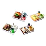 Toddmomy 4 Sätze Toast -Brotmodell Mini Spiel Essen Spielzeugküche Mini-Frühstücksstütze Puppenhaus-Mini-Essen Mini-Lebensmittel Mini- Küchenspielzeug Miniatur Harz