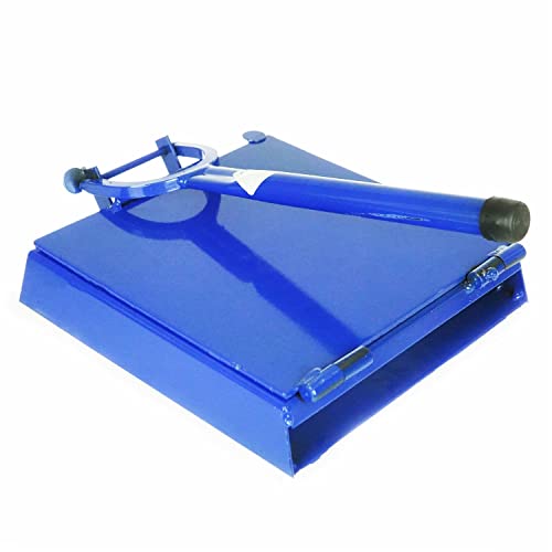 Thaweesuk Shop New Blue 12” Tortilla Press Heavy Duty Iron Restaurant Commercial Authentic Kitchen Home of Set, 12”L x 12” W