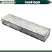Fachoik Pure Soft Lead Ingots (99.9% Pure) for Casting of Fishing sinkers and Weights (5, Pounds)