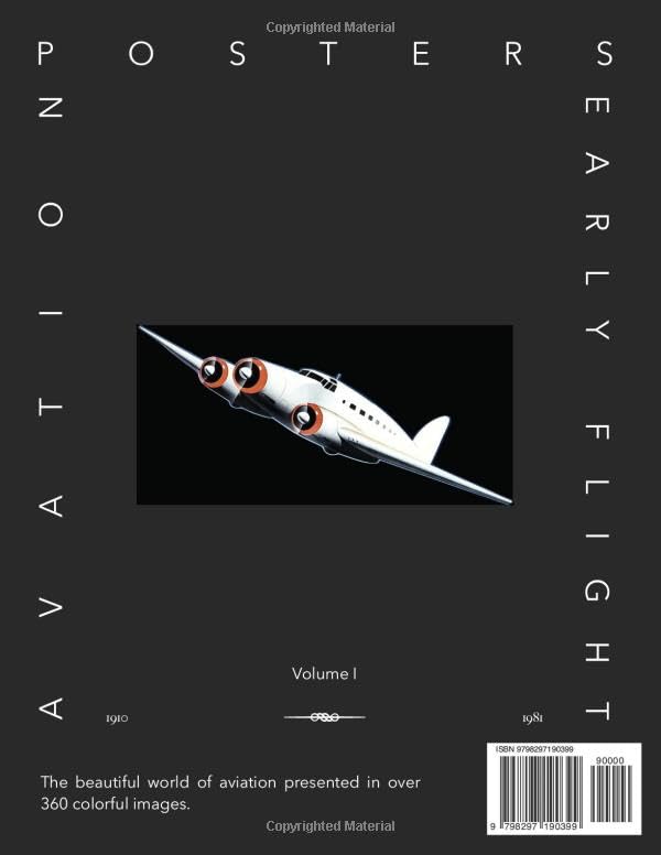 Affiches d'aviation d'époque Volume I édition de collection grand format