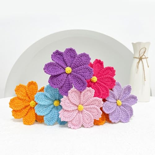 Fleurs au crochet pour décoration de table de mariage bohème - 6