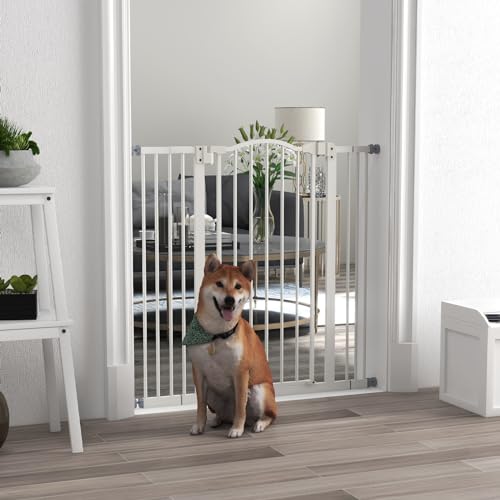 Barrière de sécurité pour chien PawHut évitant les chutes - 3