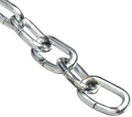 Campbell 0720428 Decorator Chain on Reel, Zinc plated, #4 Trade, 0.120