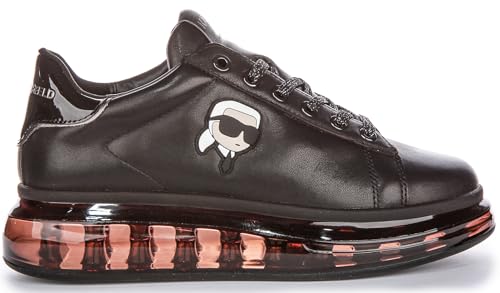 KARL LAGERFELD Kapri Kushion Women's Nft Lo Lace Clear Sole Low Cut Trainers2