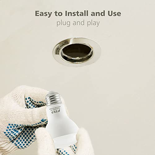 Ftl 12-Pack Br20 Led Bulb Dimmable, 3000K Warm White, 7W 750Lm 50W/60W Equivalent R20 Indoor Flood Light Bulbs For Can Lighting, Recessed Lighting #TOP4