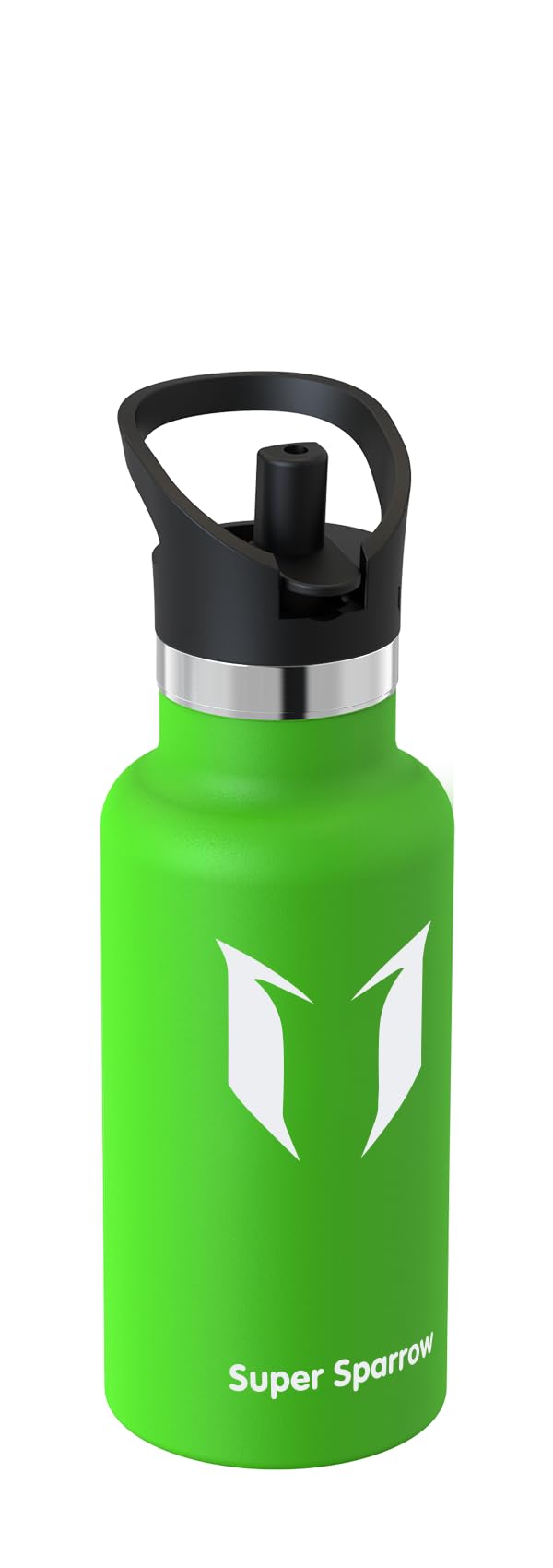 Super Sparrow Borraccia Termica, Acciaio Inox Bottiglia Termica - 350ml, 500ml, 750ml, 1L - Senza BPA Borracce, Borraccia Bambini per Scuola, Sport, Campeggio, Yoga, Palestra, Ciclismo