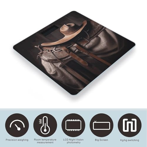 Báscula Digital de Baño con Plataforma de Vidrio Templado miniatura 3